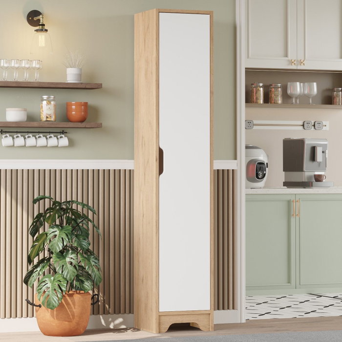 Hanah Home Armario Multiusos LIB3-SW Roble y Blanco Hanah Home Armario Multiusos LIB3-SW Roble y Blanco